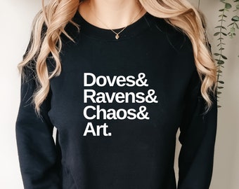 Dermot Kennedy Lyrics Crewneck Sweatshirt / Dermot Kennedy Lyrics Merch