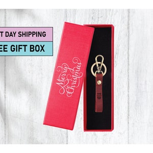 Personalized Leather Keychain, Customized Keychain, Christmas gift, coordinates key chain longitude latitude keychain, Best Gift