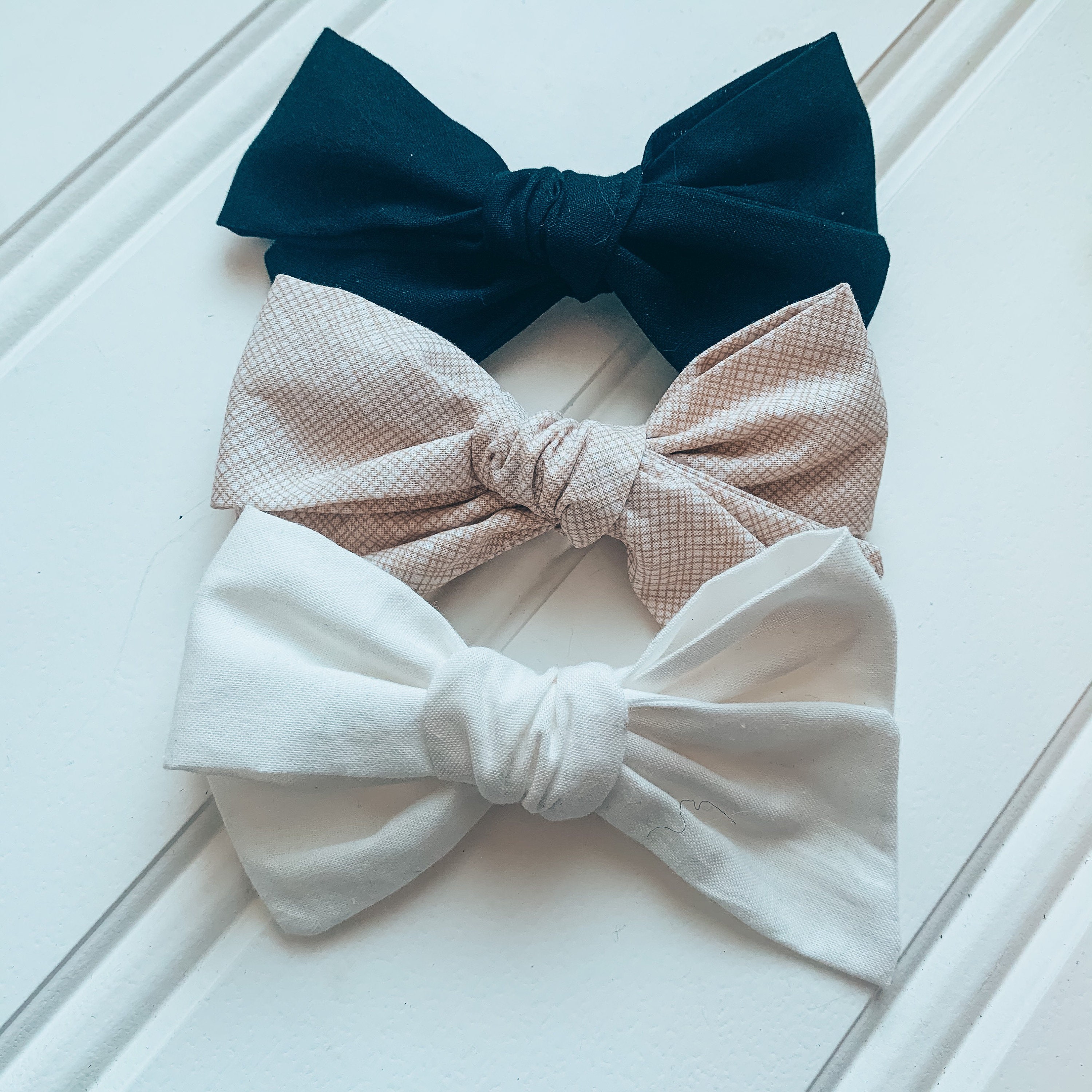 Lot De 20 Bandeaux à Cheveux Pour Bébé Filles - Arcs Striés élastiques Avec Nœud - Accessoires Pour Tout-petits