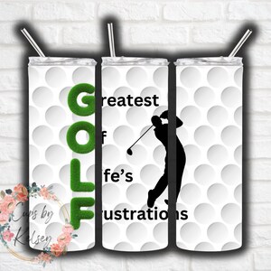 Golf Tumbler Wrap, 20oz Skinny Straight Tumbler, Sublimation Design PNG, Funny Golf Tumbler Wrap, Father&#39;s Day Gift, Funny Golf Sublimation