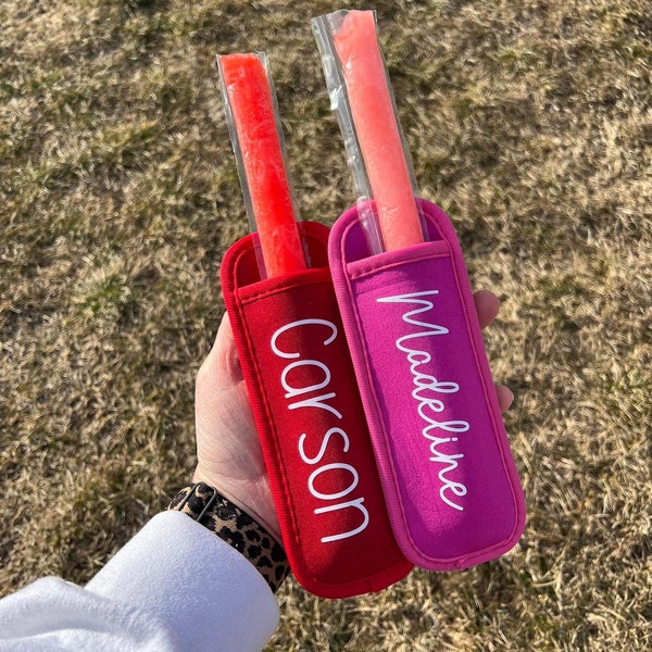 Personalized Popsicle Holders