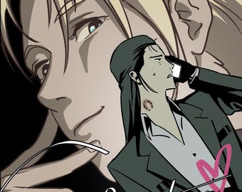 PREORDER - "Chewtoy" - 18+ Final Fantasy 7 Remake - Rufus ShinRa x Tseng Fancomic