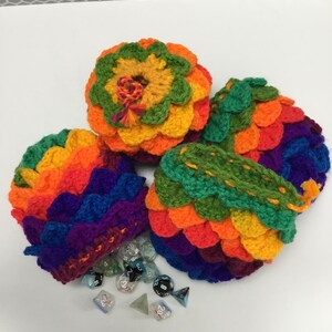 Dragon Scale Dice Bag