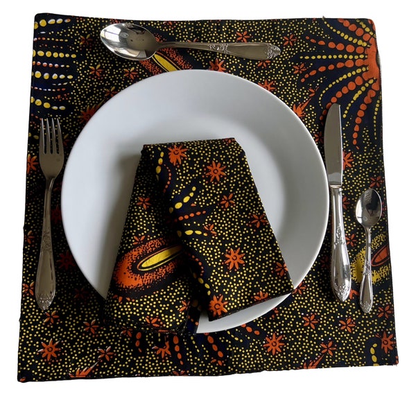 African Placemats Etsy