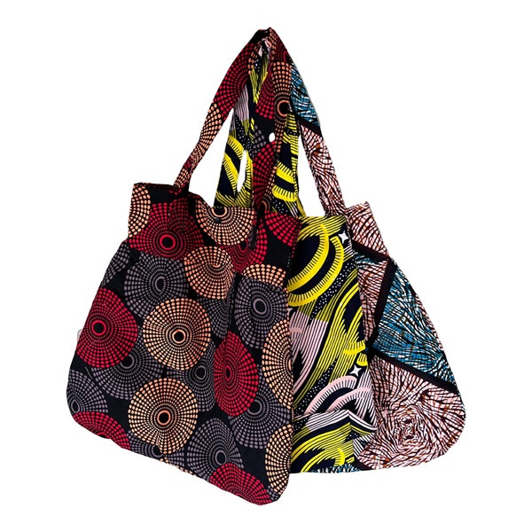 African Print Tote Bag,Shopping Bag Tote, Ankara Bags, Cotton Tote Bag, Bold Print Shopper Tote, Ankara Tote Bag, Tote Bag