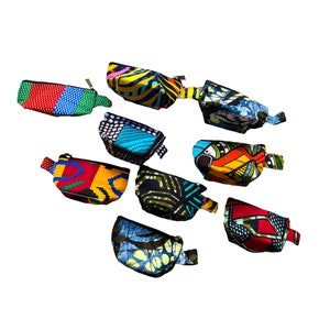 Afrikanischer Print-Stoff Münzbeutel, Ankara Münztasche, Taschenorganizer, Geldbörse, Schlüsselbund, Reißverschlusstasche, afrikanische Print-Münzentasche, Ankara-Münzbeutel