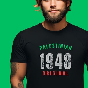 PALESTINIAN 1948 Original Unisex Cut & Sew Tee