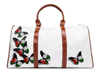 PALESTINIAN Butterflies Waterproof Travel Bag