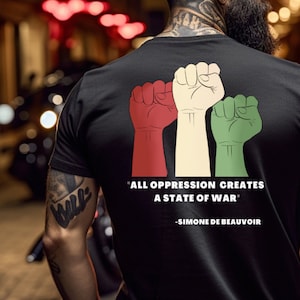 All oppression creates a state of war. Unisex Tee