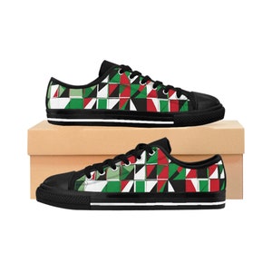 Team Palestine Colors Damen Turnschuhe