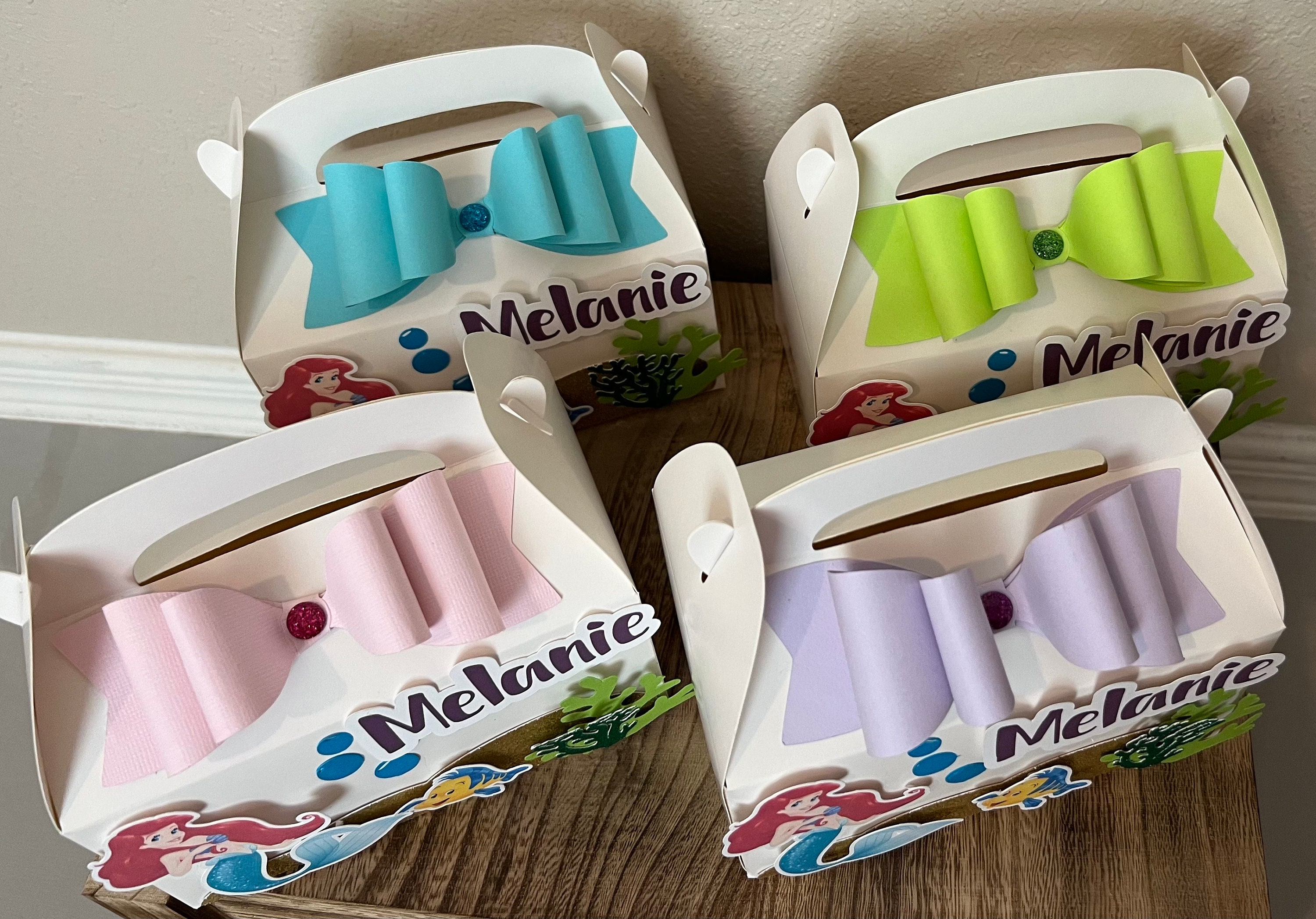The Little Mermaid Treat Boxes - Etsy
