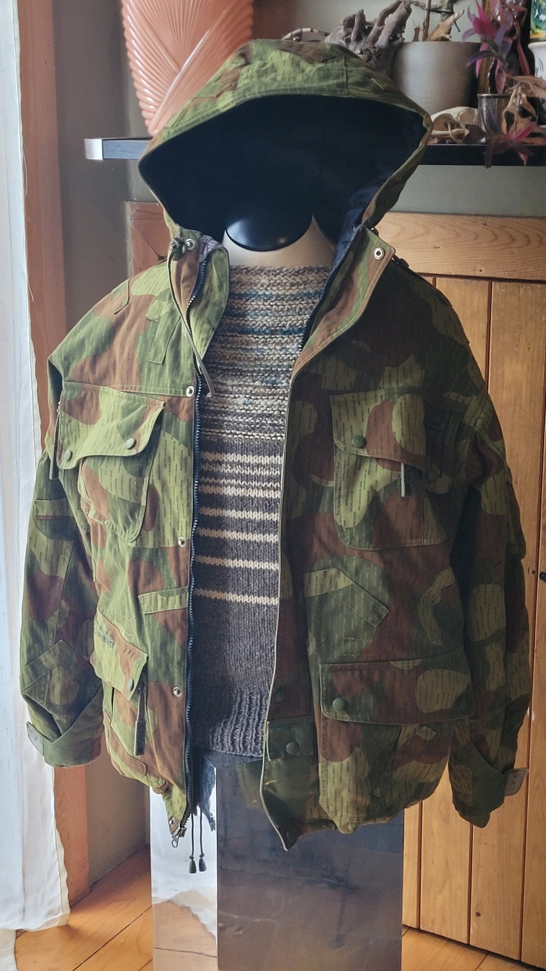 GRENADE Paratrooper Vintage Snowboard Jacket Army Jacket Army Snowboard