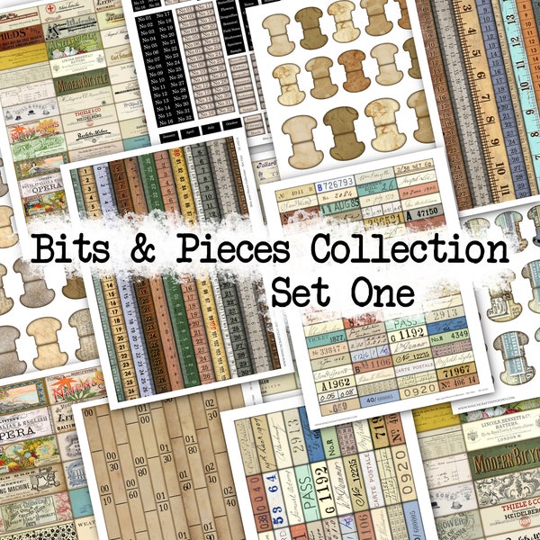 Bits & Pieces Collection - Set One - DI-10216 - Druckbarer digitaler Download