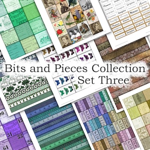 Bits & Pieces Collection - Set Three - DI-10218 - Printable Digital Download
