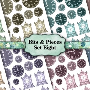Bits &amp; Pieces Collection Set Eight DI-10242 Printable Digital Download ...