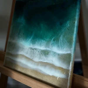 Harskunst, muurdecoratie, oceaanschilderij, origineel schilderij, origineel kunstwerk, oceaanharskunst, oceaanhars, epoxyharskunst, epoxyhars