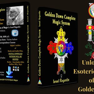 Complete Golden Dawn System Of Magic. Books of Wisdom Collection Israel Regardie, Aleister Crowley