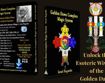Complete Golden Dawn System Of Magic. Books of Wisdom Collection Israel Regardie, Aleister Crowley
