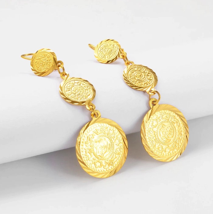 Islam Muslim Ancient Coins Earrings Gold Color Arab Money Sign Turkish  Allah Earring Middle Eastern Jewelry Drop Shipping|Drop Earrings|  AliExpress | forum.iktva.sa