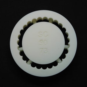 Scalloped Die for 4&quot; Scott Creek Extruder