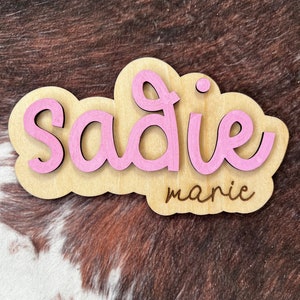 Baby Name Sign, Baby Name, Baby Name Announcement, Hospital Name Sign, Newborn Name Wood Sign, Baby Shower Gift, Gift, Birth Announcement