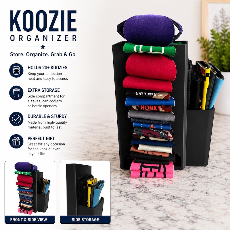 Koozie Storage - Etsy