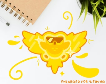 Duolingo sticker / funny gifts for teachers and students and language learners / motivational sticker / cute stationery stickers