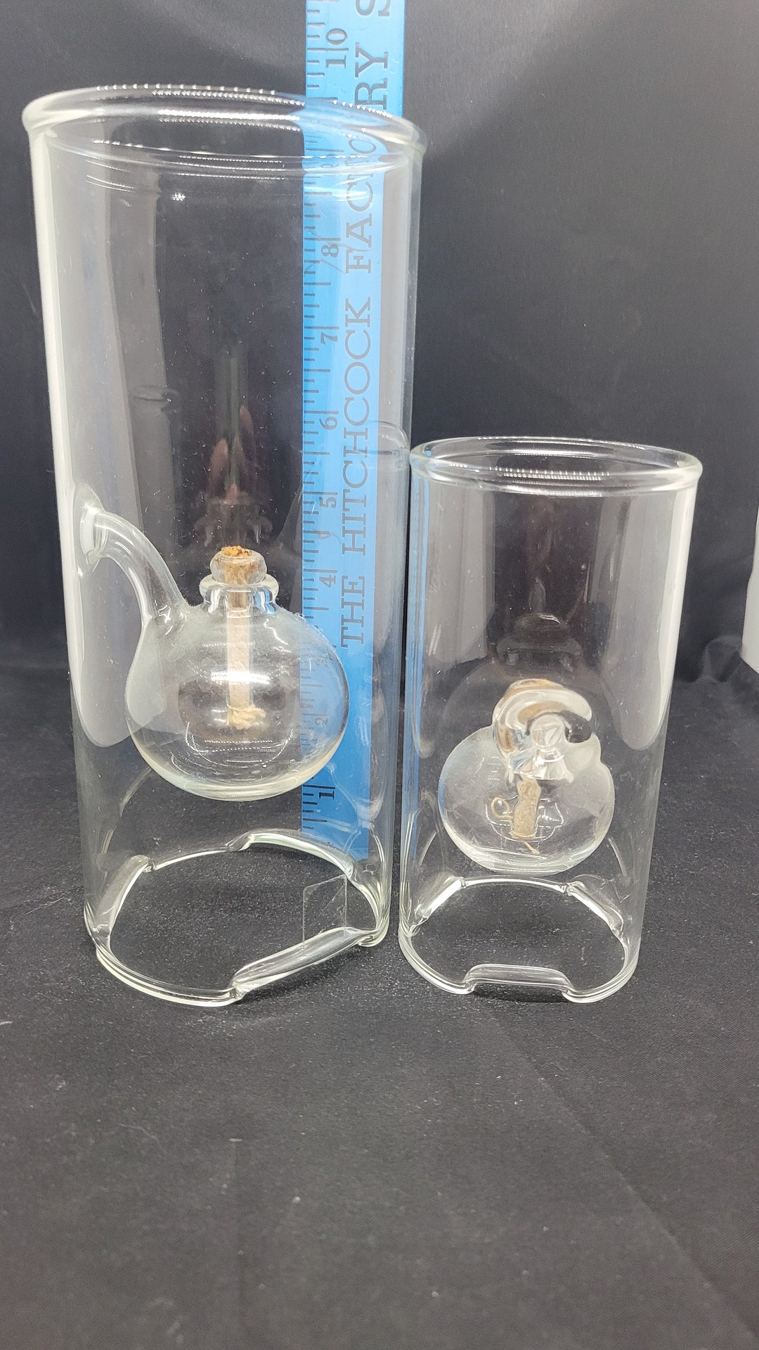 9 and 6 WOLFARD Oil Lamp With Wick Holder Etsy