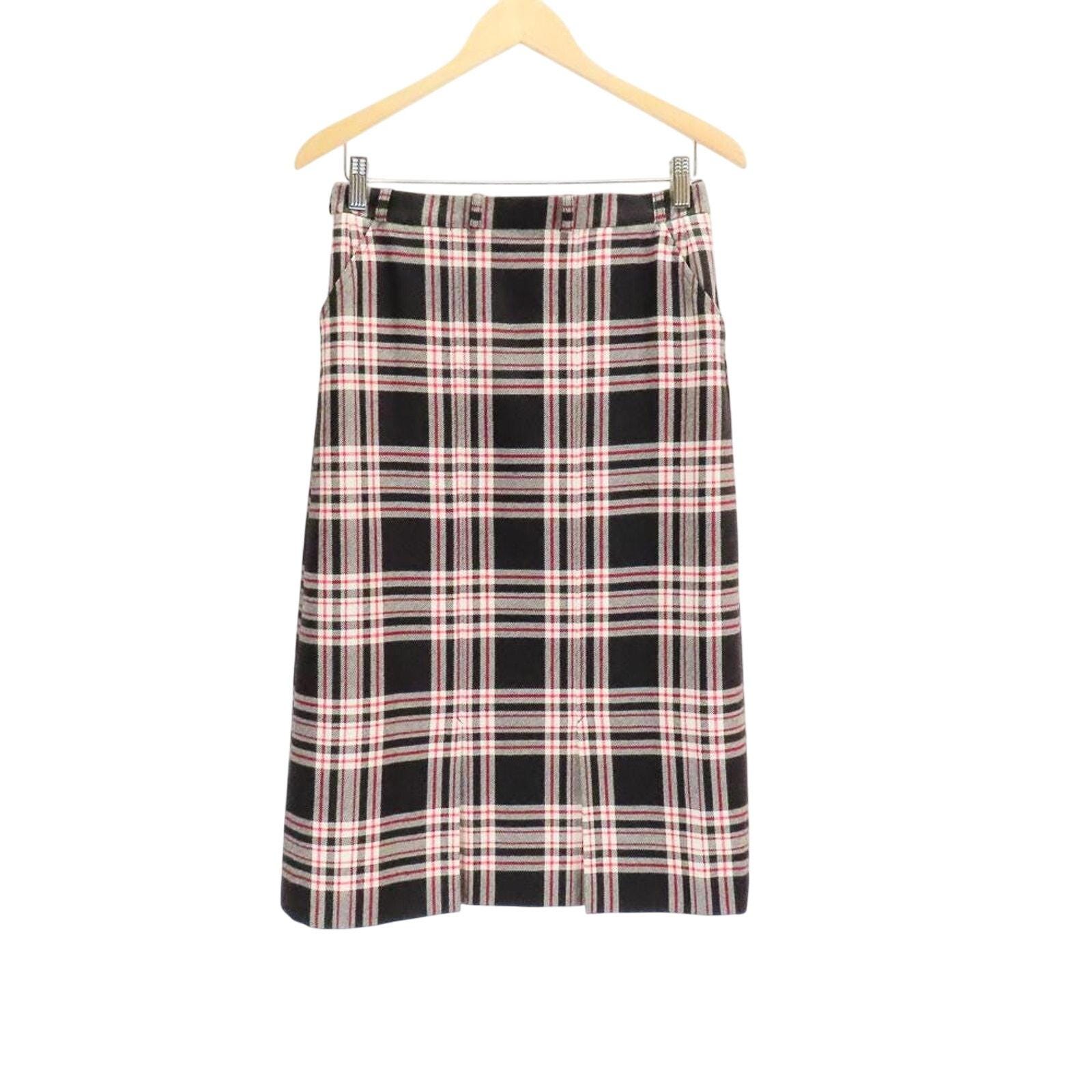 Celine Plaid Skirt - Etsy Celine Plaid Skirt - Etsy