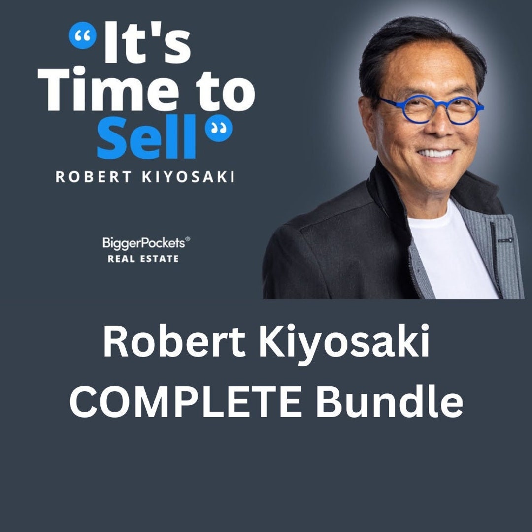 Robert Kiyosaki COMPLETE Bundle Master Your Financial Education - Etsy