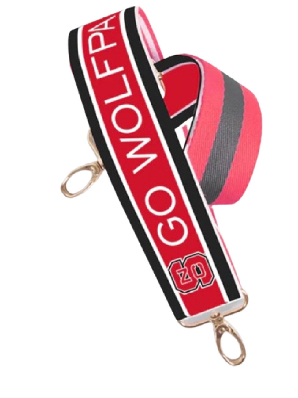  Lashicorn Ohio Beaded Purse Strap for College Football Fans   1.5” x 49” Buckeye Red, Gray, and White to Attach to Clear Stadium Purse  State Football Team : Sports & Outdoors