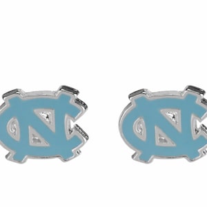 North Carolina Tar Heels UNC Logo Stud Earrings