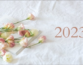 2023 Digitaler Kalender - 12 Monate!