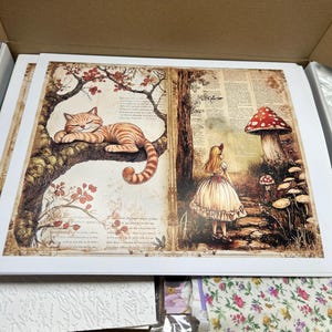 Mystery Scrapbook Box | Junk Journal Supplies | Paper Ephemera, Washi Tape, Stickers & More