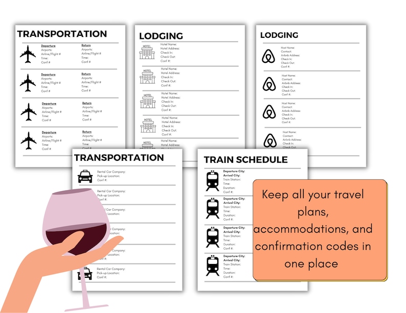 Italy Travel Planner, Europe Trip Planner, Travel Itinerary Planner ...