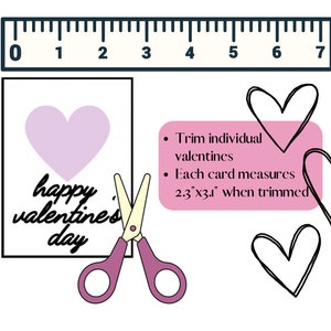 Printable Valentine's Day Cards, Printable Valentine, Minimalist ...