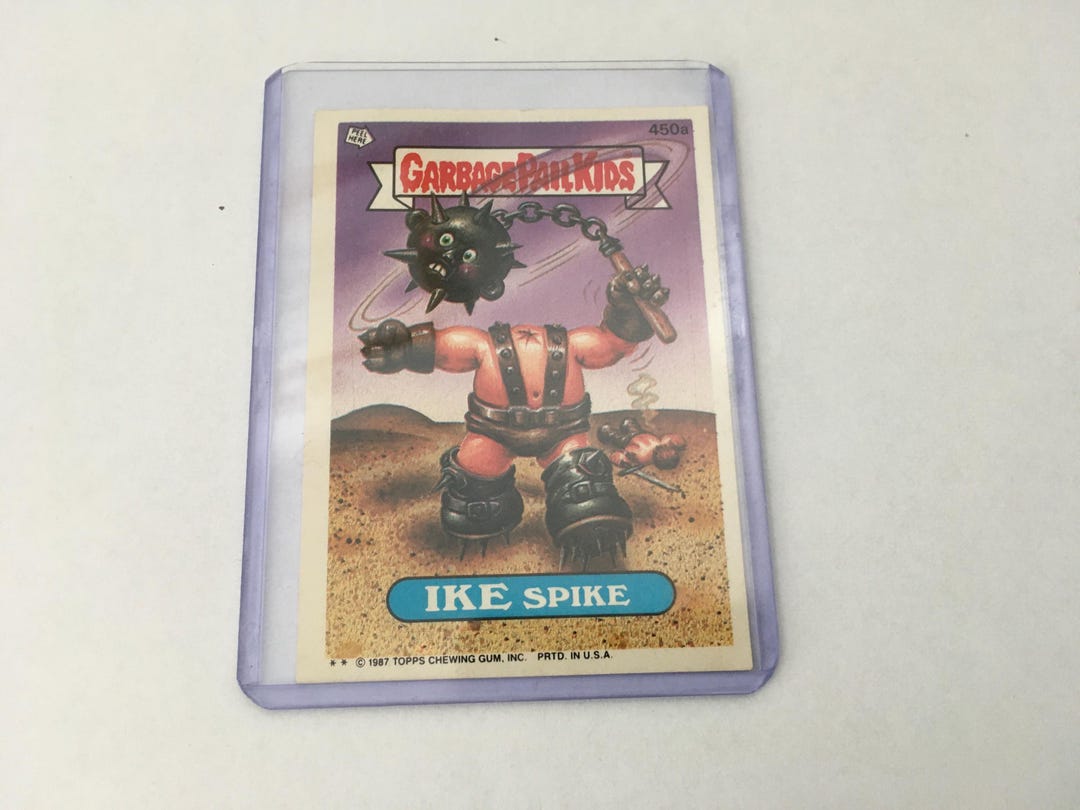 Vintage Garbage Pail Kids Card Ike Spike 450a. - Etsy