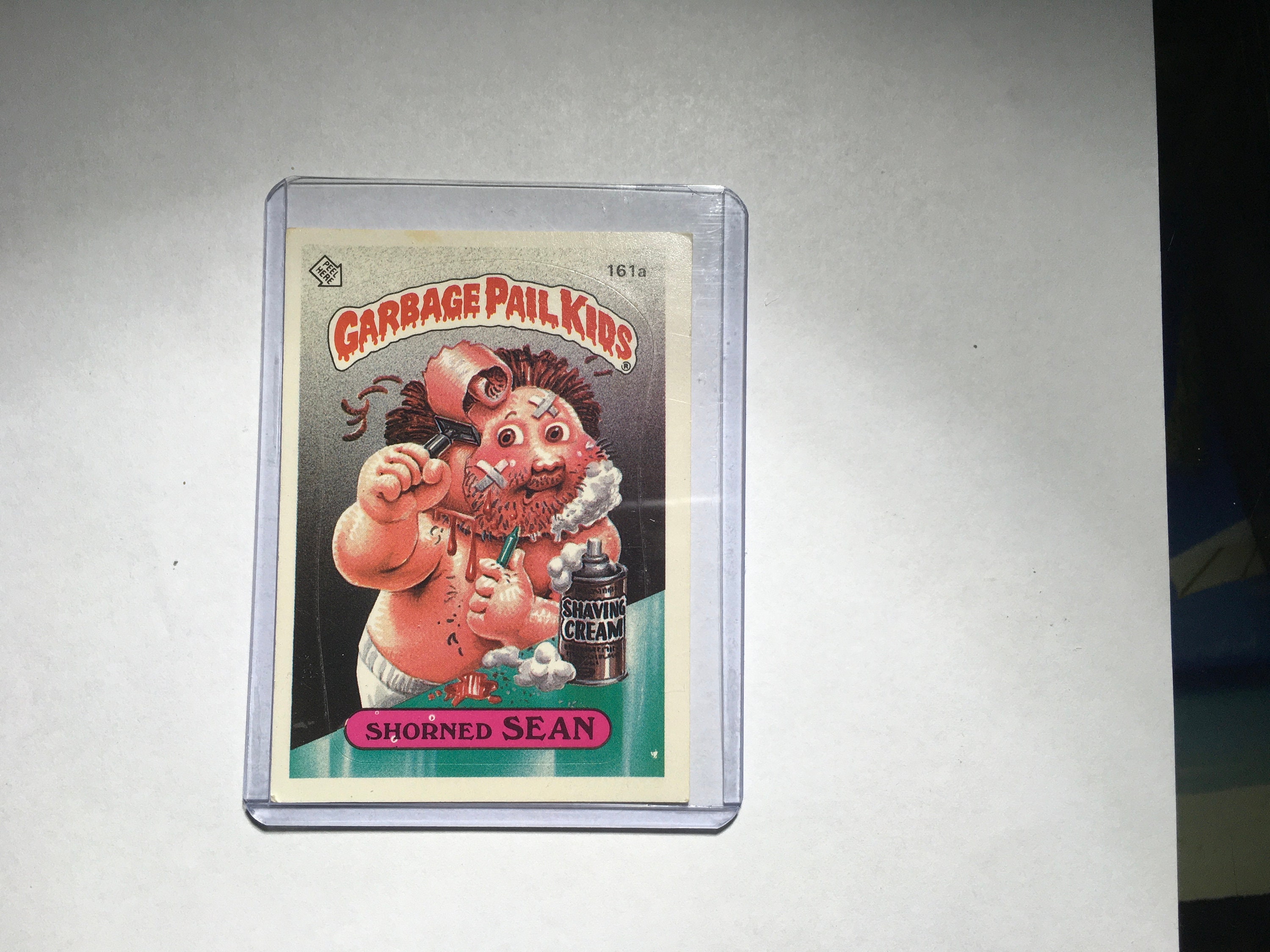 Vintage 1986 Garbage Pail Kids Card Shorned Sean 161a. - Etsy