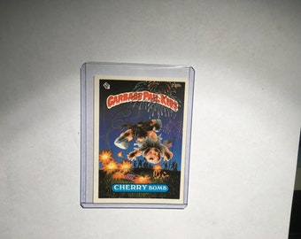 Vintage 1986 Garbage Pail Kids Card Cherry Bomb 238b.