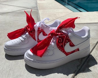Buy Red Bandana Air Force 1 Online In 