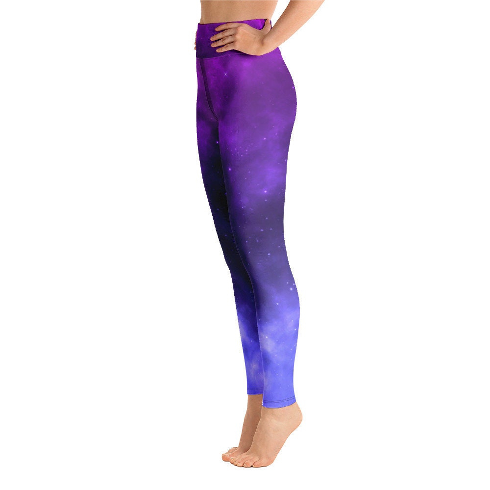 Pink Galaxy Stardust Women's Leggings