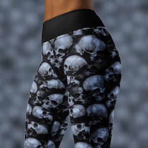 Shattered Skulls Leggings | Buy Workout Leggings