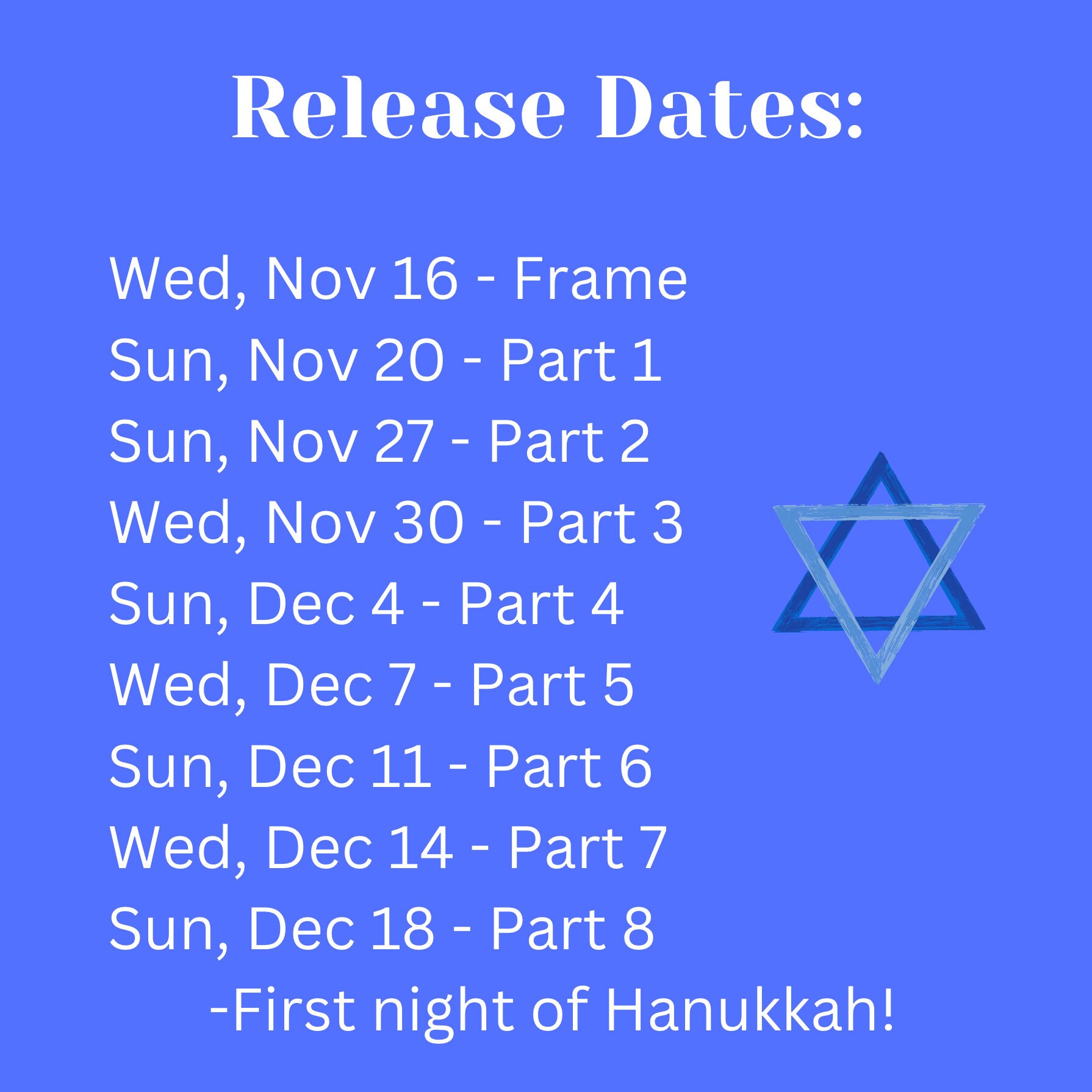 PATTERNS 2022 Hanukkah Cross Stitch Stitchalong, Jewish Cross Stitch