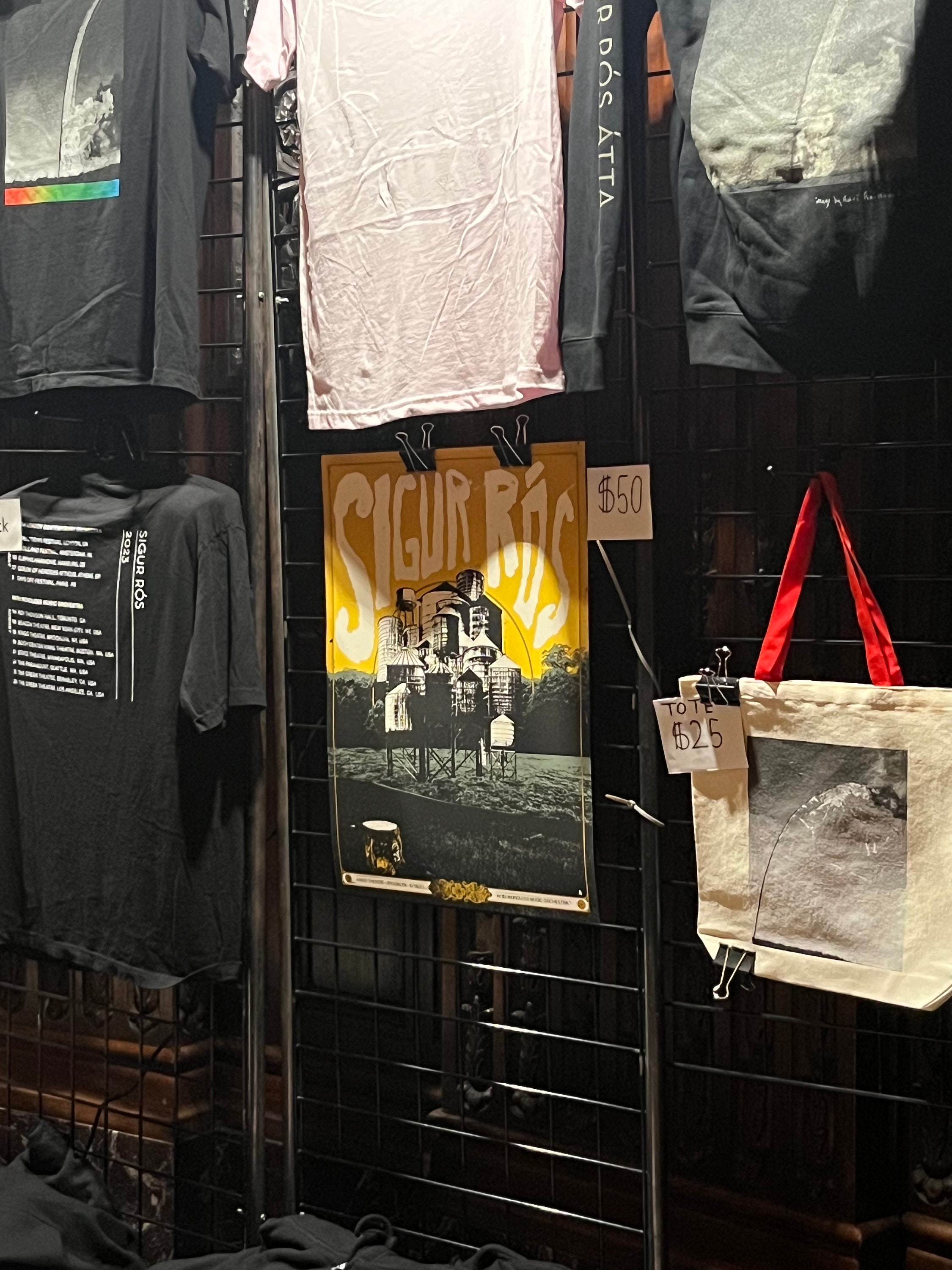 Sigur Ros Poster - Official Kings Theatre | 08.18.2023 - Limited