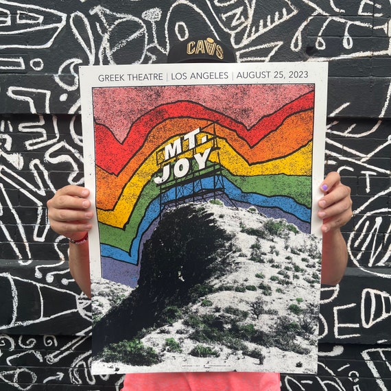 Mt. Joy Poster - Official Greek Theatre | 08.25.2023
