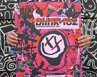Blink-182 - Kansas City, Missouri - 27 septembre 2025 - Édition principale - Tirage d'artiste limité - 18 x 24
