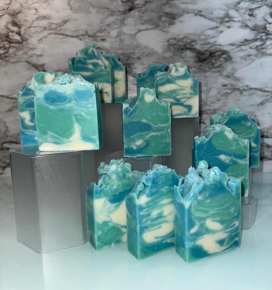 Natural Eucalyptus Spearmint Artisan Soap Bar for Moisturizing Skin ...