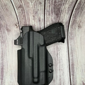 DnzHolsters kydex holsters Glock 19 MOS Olight Baldr S IWB Holster. image 2