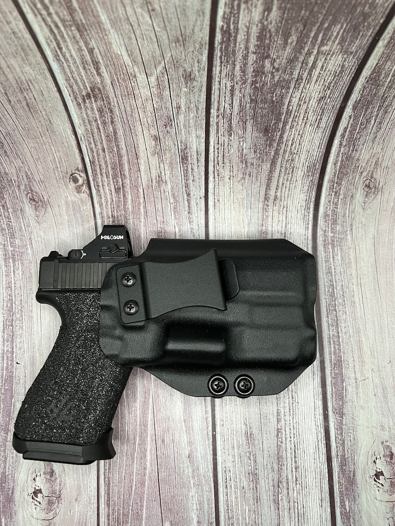 DnzHolsters kydex holsters Glock 19 MOS Olight Baldr S IWB Holster. image 3