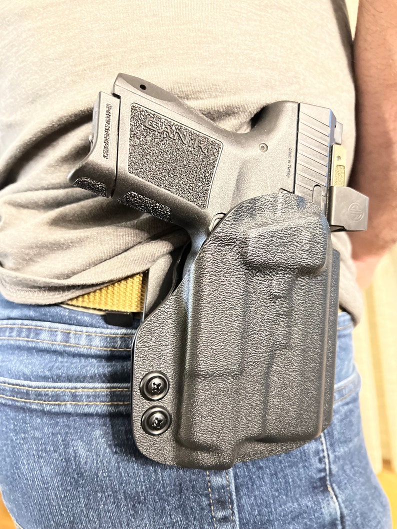 DnzHolsters kydex holsters Canik Mete MC9 Light bearing OWB Holster. zdjęcie 2